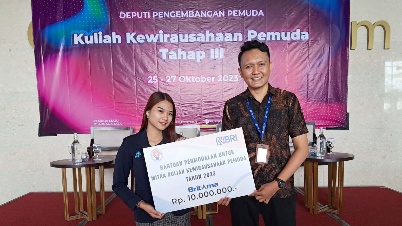 Primakara University Dapat Hibah Permodalan Kemenpora RI 3