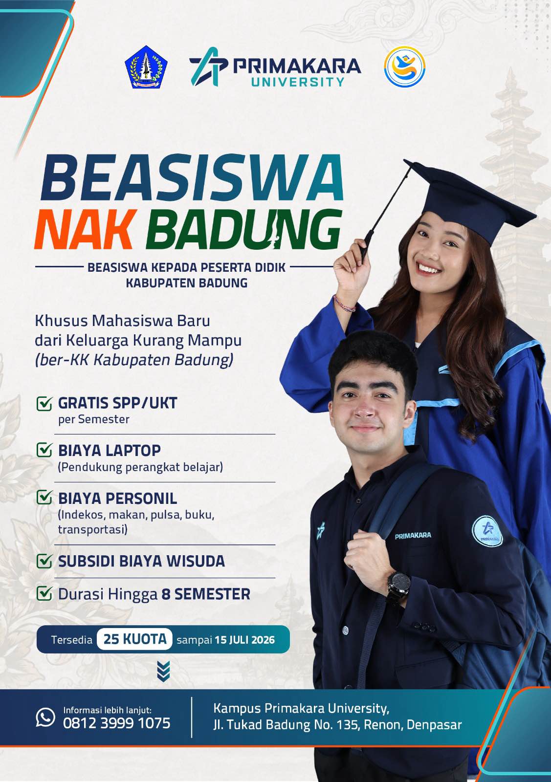 Program Beasiswa Nak Badung Primakara
